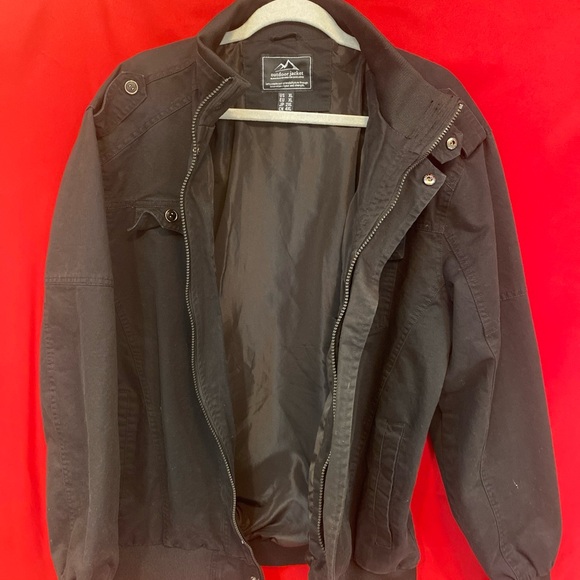 Men’s Black Outdoor Jacket XL - Picture 6 of 7